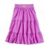 Tiered neon maxi skirt