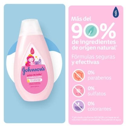 Acondicionador Johnson’s Gotas de Brillo (3)