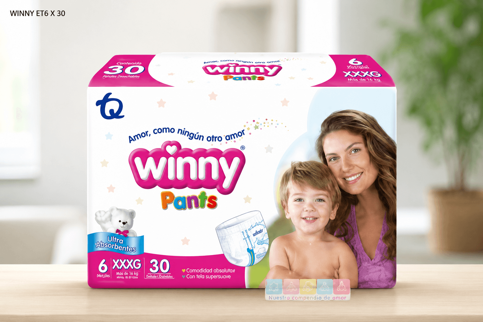 Pañales Winny Pants Etapa 6 x 30