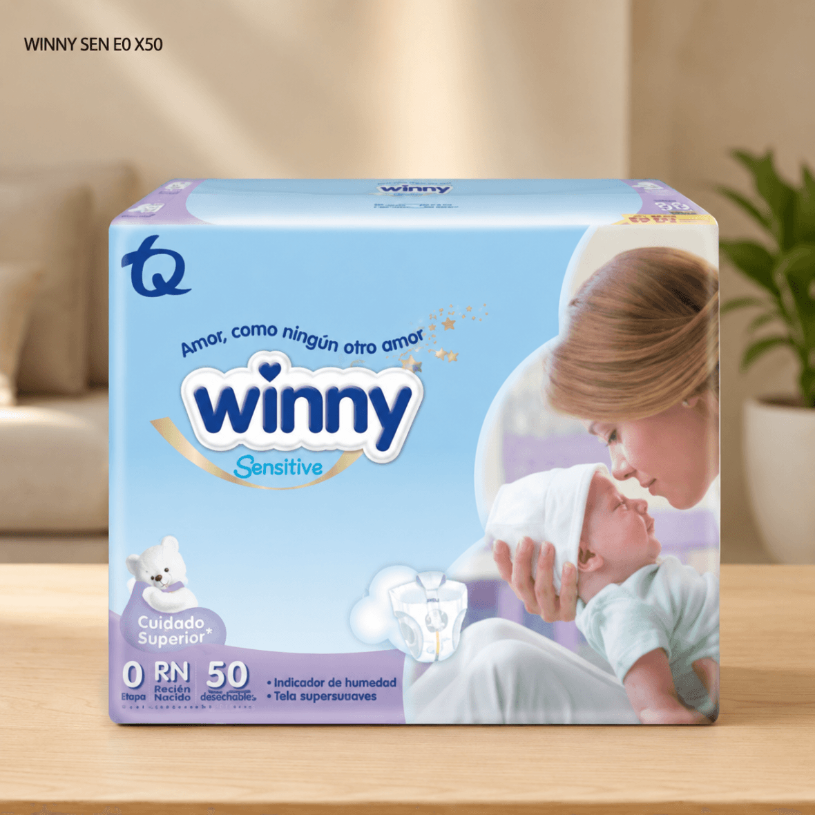 Pañales Winny Sensitive Etapa 0 x50
