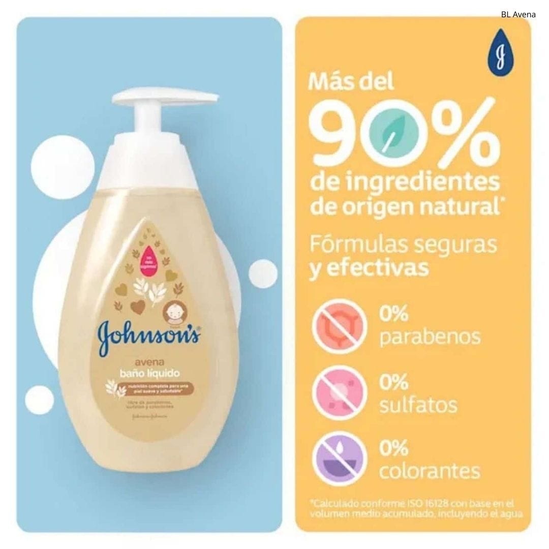 Baño Líquido Johnson’s Avena (3)
