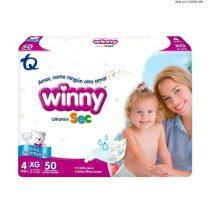 Pañales Winny Ultra Sec Etapa 4 x 50