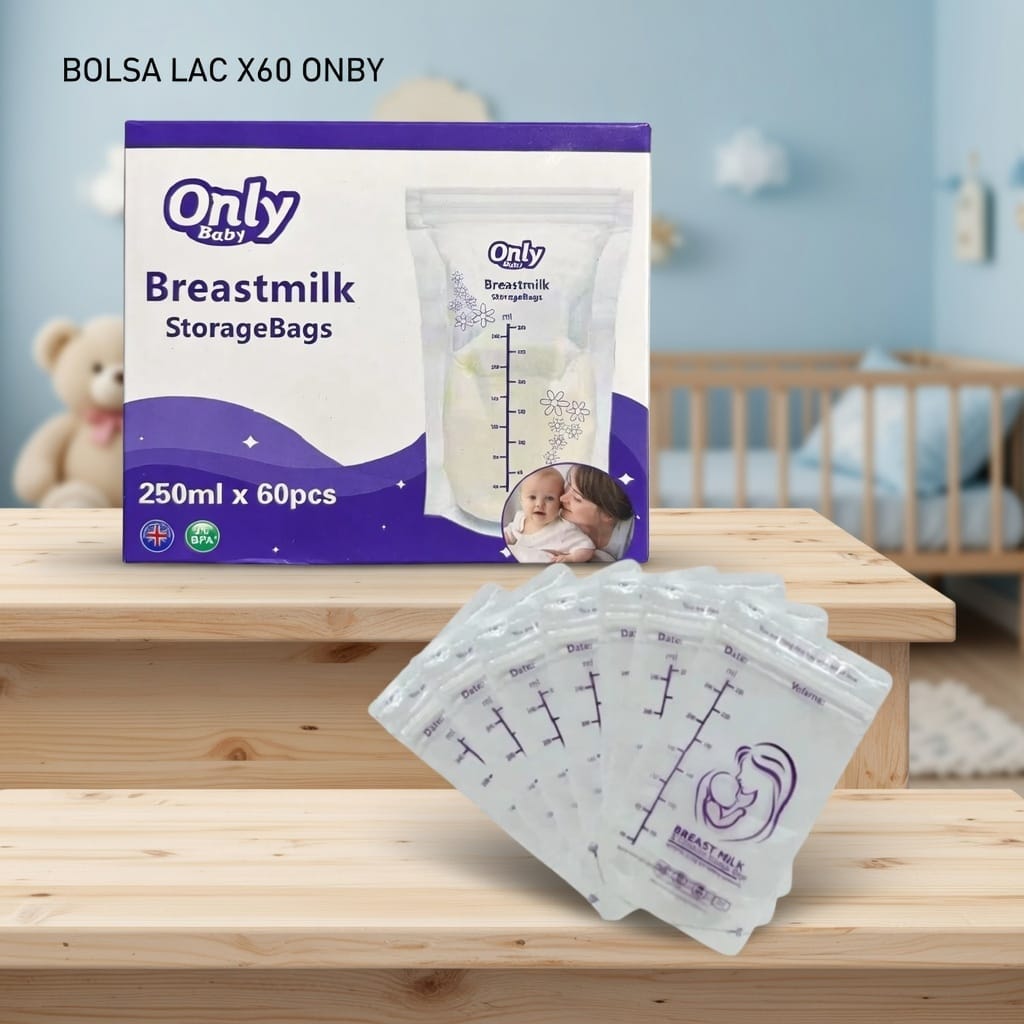 BOLSA RECOLECTORA DE LECHE MATERNA X60 ONBY