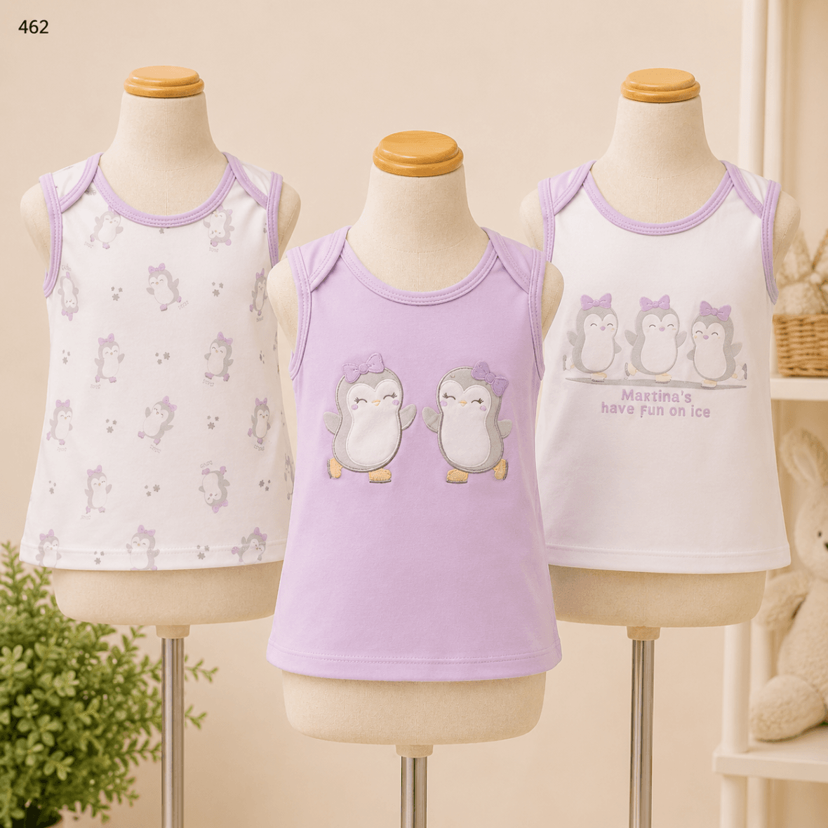 462- SET DE CAMISILLAS DULZURA