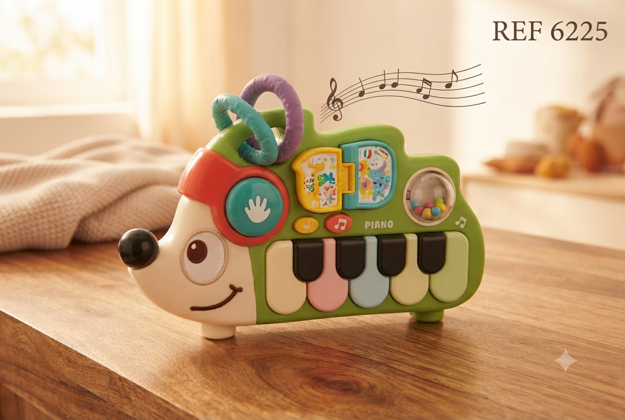 6225 PIANO ERIZO MUSICAL