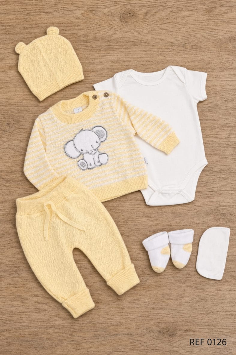 0126 CONJUNTO HILO ELEFANTE